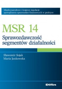 MSR 14. Sprawozdawczość segmentów - okładka książki