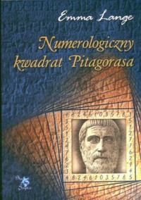 Numerologiczny kwadrat Pitagorasa - okładka książki