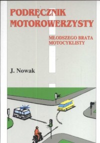 Podręcznik motorowerzysty - okładka książki