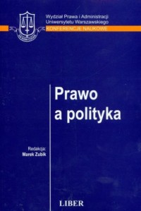 Prawo a polityka - okładka książki