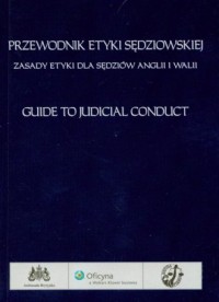 Przewodnik etyki sędziowskiej - okładka książki
