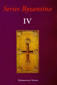 Series Byzantina IV - okładka książki