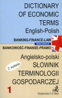 Słownik terminologii gospodarczej - okładka książki