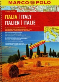 Włochy (atlas drogowy skala 1:300 - zdjęcie reprintu, mapy
