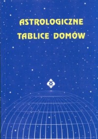 Astrologiczne tablice domów - okładka książki