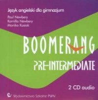 Boomerang Pre-intermediate. Język - okładka podręcznika