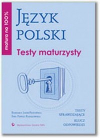 Matura na 100%. Język polski. Testy - okładka podręcznika