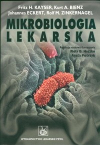 Mikrobiologia lekarska - okładka książki