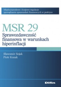 MSR 29. Sprawozdawczość finansowa - okładka książki