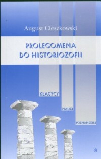 Prolegomena do historiozofii - okładka książki