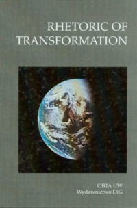 Rhetoric of transformation - okładka książki