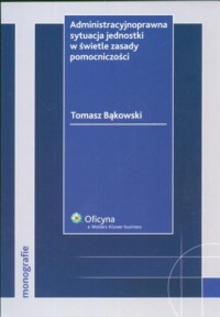 Administracyjnoprawna sytuacja - okładka książki