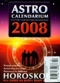 Astrocalendarium 2008 - okładka książki