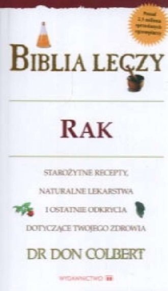 Biblia leczy. Rak - okładka książki
