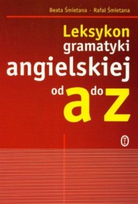 Leksykon gramatyki angielskiej - okładka książki