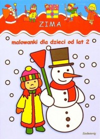Malowanki Zima - okładka książki