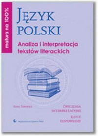Matura na 100%. Język polski. Analiza - okładka podręcznika