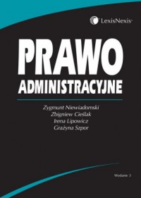 okładka książki - Prawo administracyjne