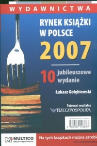 Rynek książki w Polsce 2007. Wydawnictwa - okładka książki