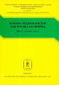 Badania fizjograficzne nad Polską - okładka książki