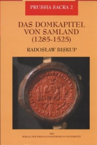 Das Domkapitel von Samland ( 1285-1525). - okładka książki