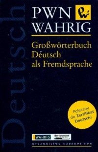 Grosworterbuch Deutsch als Fremdsprache - okładka książki