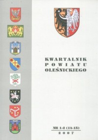 Kwartalnik Powiatu Oleśnickiego - okładka książki
