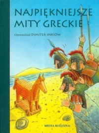 Najpiękniesze mity greckie - okładka książki