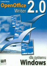 OpenOffice 2.0 Writer dla systemu - okładka książki