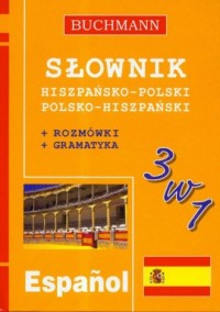 Słownik hiszpańsko-polski polsko-hiszpański - okładka książki