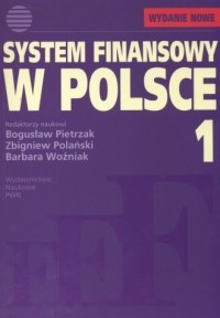 System finansowy w Polsce 1 - okładka książki