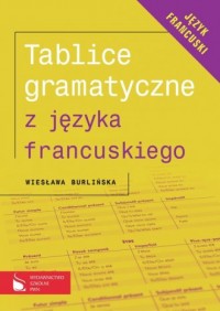 Tablice gramatyczne z języka francuskiego - okładka podręcznika