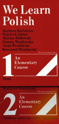 We Learn Polish. Tom 1-2 - okładka podręcznika