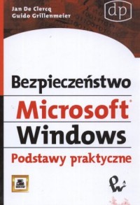 Bezpieczeństwo Microsoft Windows - okładka książki