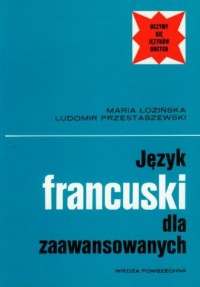 Język francuski dla zaawansowanych - okładka podręcznika