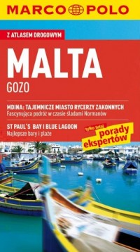 Malta. Przewodnik z atlasem drogowym - okładka książki