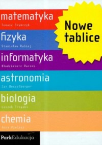 Nowe tablice matematyczno-przyrodnicze - okładka podręcznika