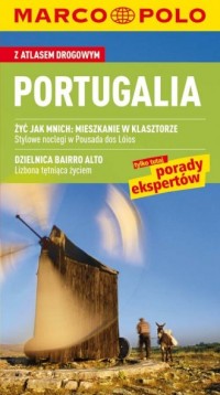 Portugalia z atlasem drogowym - okładka książki