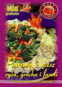 Potrawy z kaszy ryżu i fasoli - okładka książki