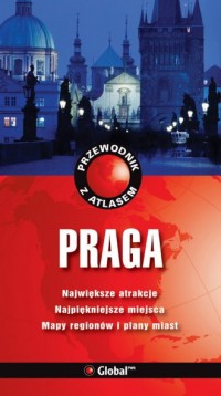 Praga. Przewodniki z Atlasem - okładka książki
