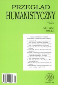 Przegląd humanistyczny nr 1(406) - okładka książki