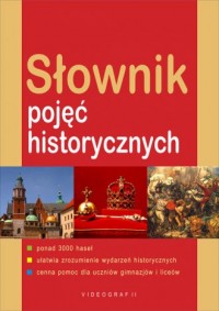 Słownik pojęć historycznych - okładka książki