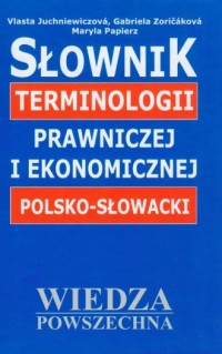 Słownik terminologii prawniczej - okładka książki