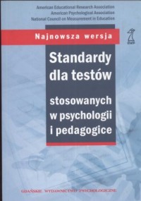 Standardy dla testów stosowanych - okładka książki