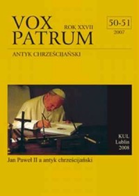 Vox Patrum. Tomy 50-51 - okładka książki