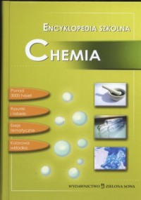 Chemia. Encyklopedia szkolna - okładka książki