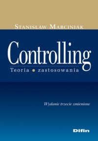 Controlling. Teoria zastosowania - okładka książki
