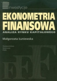 Ekonometria finansowa - okładka książki