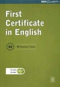 First Certificate in English 9 - okładka podręcznika