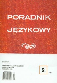 Poradnik językowy 2/2008 - okładka książki